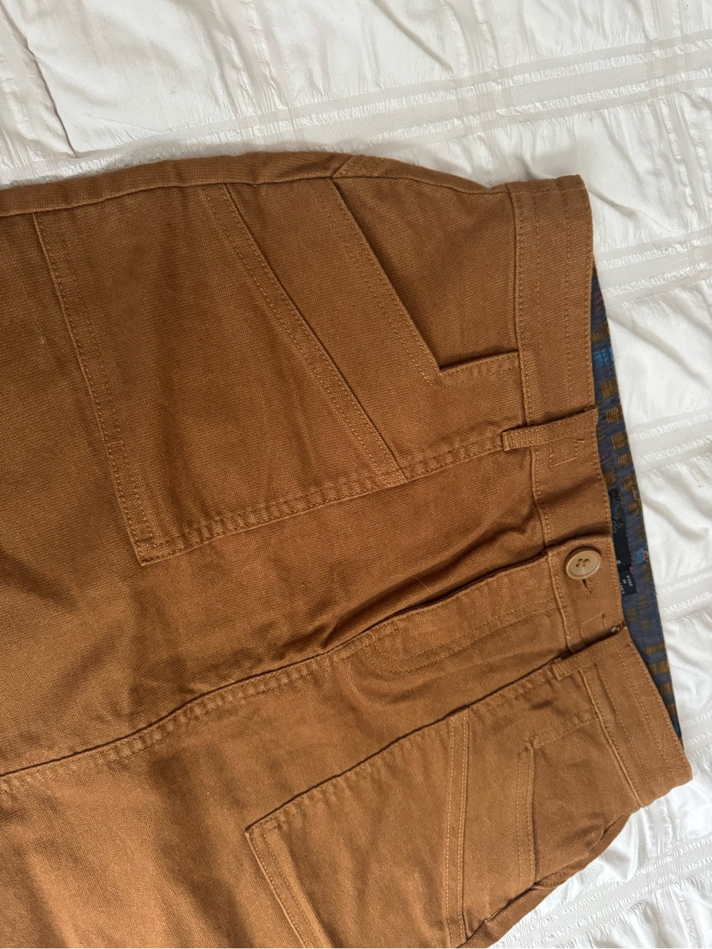 NWOT | Prana | Mini A-Line Nikit Skirt | Walnut | Size 6 - Picture 3 of 8